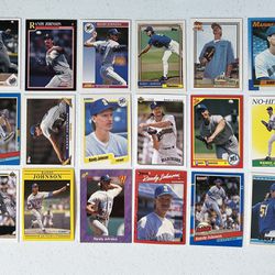 Randy Johnson Baseball Card Lot 