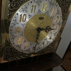 Tempus fugit grandfather clock