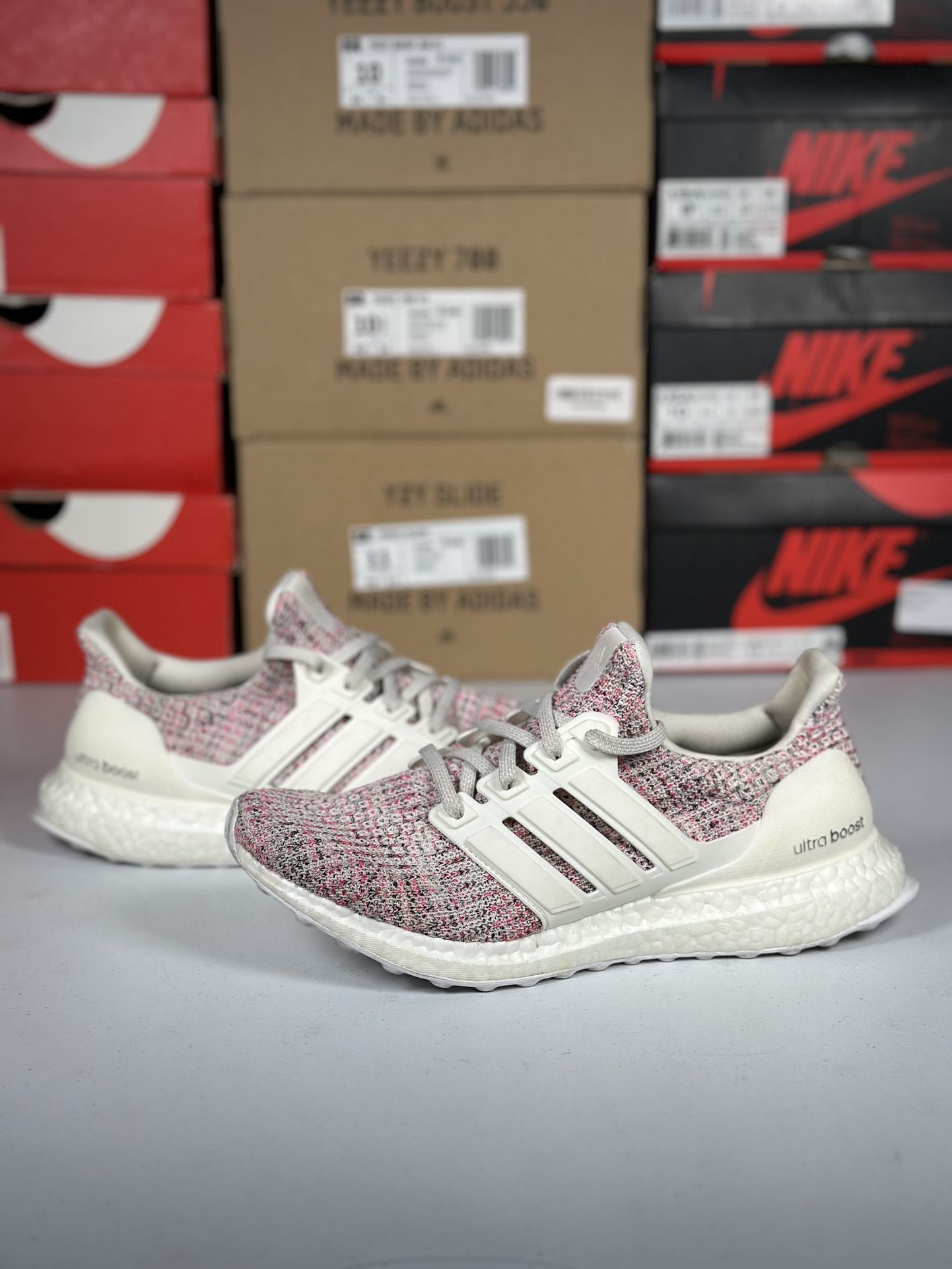 Size 7.5W - Adidas UltraBoost 4.0 ‘Pink Static’ Wmns