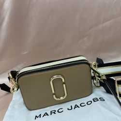 Marc Jacobs Snapshot  Crossbody Bag Sandcastle Multi