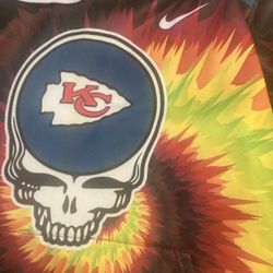 KC Chiefs Dead head Hoody