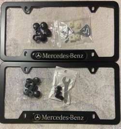 License Plate Frames Kit