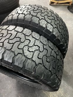 2 USED Haida MT LT 331250R20 or 305/55/2010 ply tires for $160 installed and balance.  30555R20 are equivalent to 33 12.50 20 33 x 12.50 R 20 33x12.50