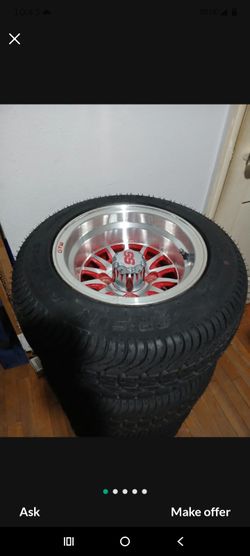 Rims For Golf Car Brand New Tires I But This But Dot Fit And My Golf Car