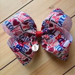 Baseball Hairbow