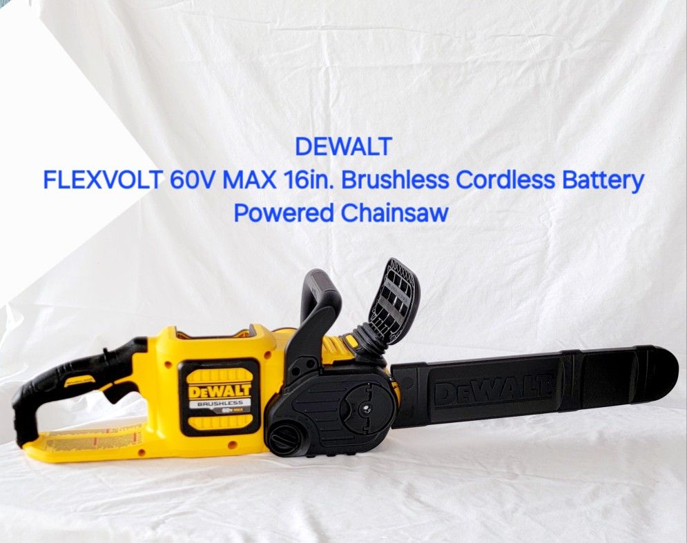 FLEXVOLT 60V MAX 16in. Brushless Cordless Battery Powered Chainsaw
