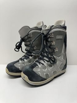 Burton Bone Out Leather Snowboard Boots Men’s Size 10