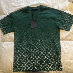 Louis Vuitton Green Monogram Shirt