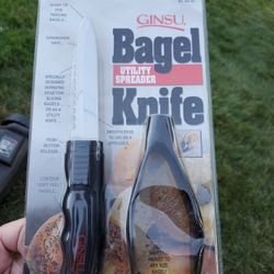 Ginsu Bagel Utility Spreader Knife