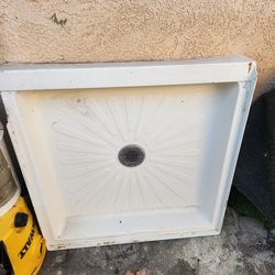Shower base Size 32×32 Inches. 