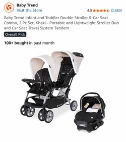 Baby trend double stroller