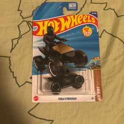 hotwheels tesla cyberquad