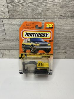Vintage Matchbox Yellow ‘1999 Excavator Truck / Build It • Die Cast Metal • Made in China