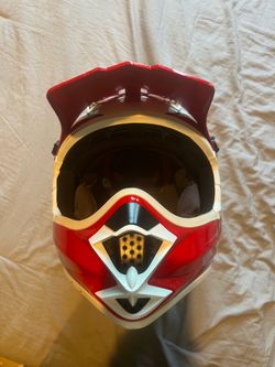 Dirt bike helmet