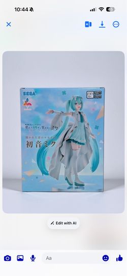 SEGA Luminasta Hatsune Miku Project Sekai Movie Figure