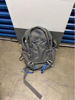 REI Hiking backpack, floor fan, crockpot pressure cooker