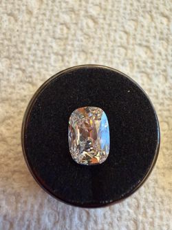 Invicta 2.91ct Lab Grown Cushion Old Miners Diamond Excellent Cut E VVS2 IGI