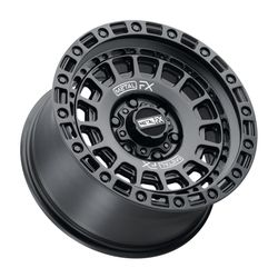 Metal Fx Hitman 17x8.5 6x135 0mm Satin Black 4pc Wheels 