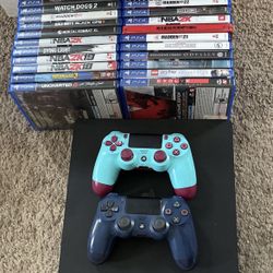 Ps4 Bundle With Games!!!