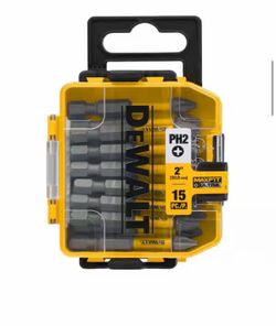 DEWALT MAXFIT Ultra 2 in. Phillips 2 Steel Screwdriving Bits (15-Pack)