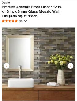 Daltile Premier Accents Wall Tile 12”x13”