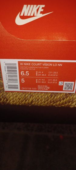 Nike Court Vision Women Size 6.5