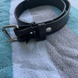 Small Leather Belt Hand Made