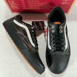 Vans Old Skool All Weather MTE Black Green Camo Sneakers Men 7.5 Women 9