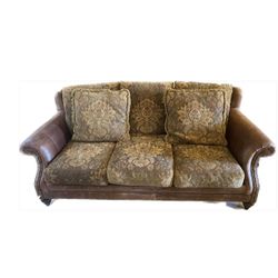 Leather/fabric Sofa