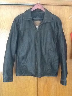 Leather jacket