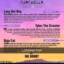 Coachella Weekend 2 Sunday Tickets 
