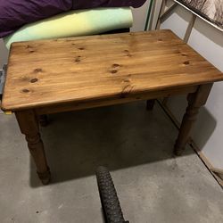 Solid Wood Table/Computer Desk