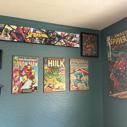 Super hero wall decor