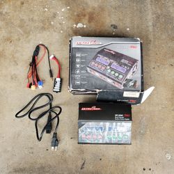 Ultra Power UP120 AC/DC DUO Dual Port Charger LiPo LiIon LiFe LiHV NiCd NiMH