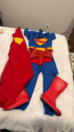 Superman Halloween Costume with Cape and Boots