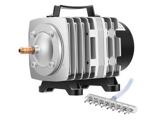 VIVOSUN 1110GPH Aquarium Air Pump Commercial Air Pump with Aluminum Housing
8 Outlet 40W 70L/min, Fish Tank Bubbler Pond Aerator for Aquariums, Ponds,