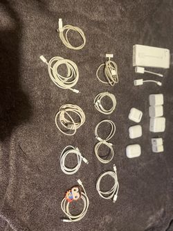 Apple Clear Out, Chargers And Charging Ports Plus Shells For EarPods