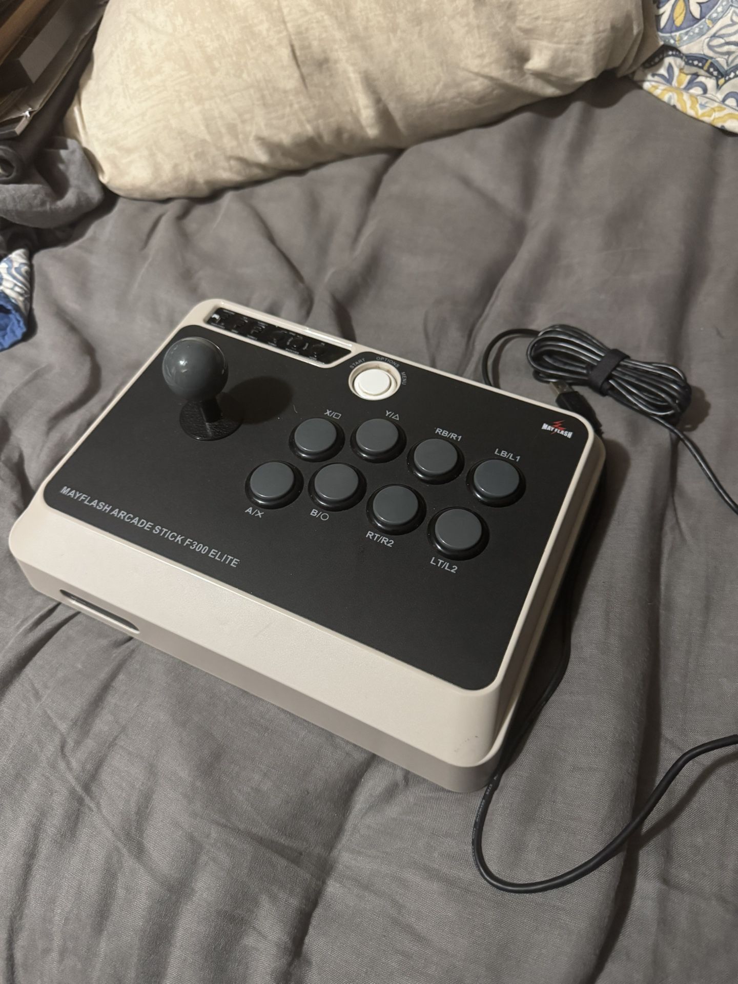 MAYFLASH Arcade Stick F300 Elite with Sanwa Buttons and Sanwa Joysticks