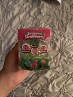 Green squeeze strawberry