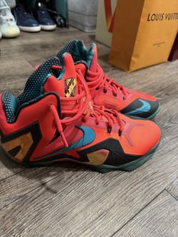 Nike LeBron 11’s Crimson Red