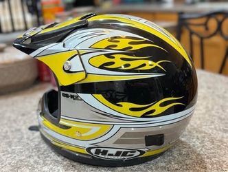 HU CS-AX2 Off-Road Motorcycle DOT Helmet