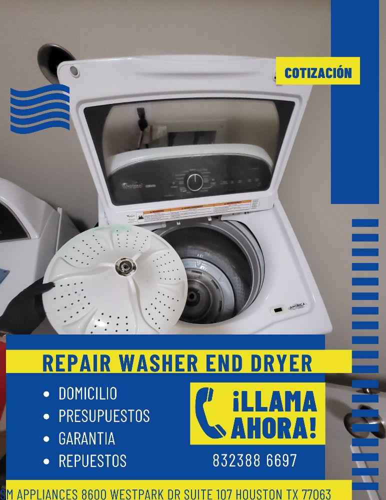 💥💥REPAIRS WASHERS AND DRYERS ALL BRANDS 💥💥WITH WARRANTY 