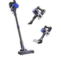 DUMOS Cordless Vacuum Cleaner, Lightweight Stick Vacuum Cleaners for Home, Powerful Suction & LED Lights Rechargeable Battery for Carpets, Pet Hair, H