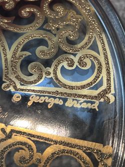 Vintage Georges Briand Casserole Dish With Kid