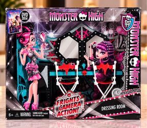 Monster High Frights Camera Action Dressing Room Playset