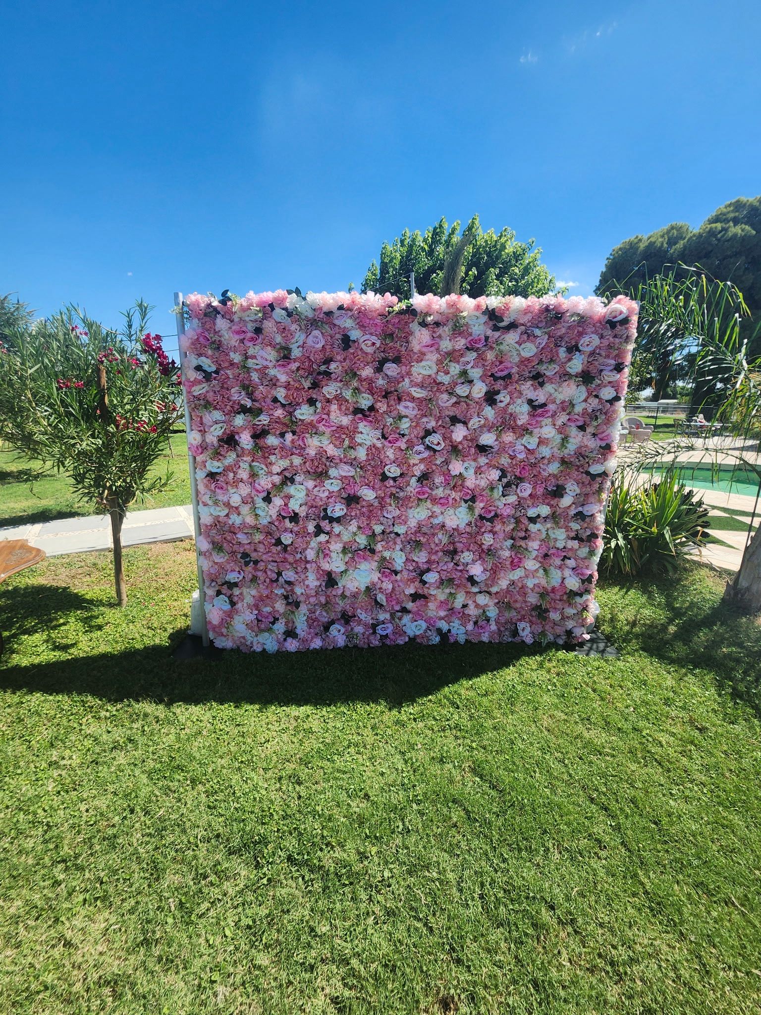 Flower Wall backdrop