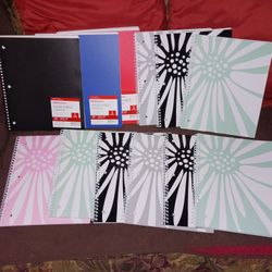 COLLEGE  RULED  SPIRAL NOTEBOOKS  $1 EACH