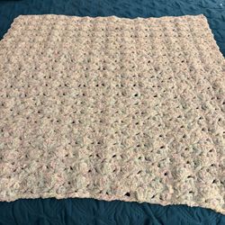 Baby boy crochet baby blanket 