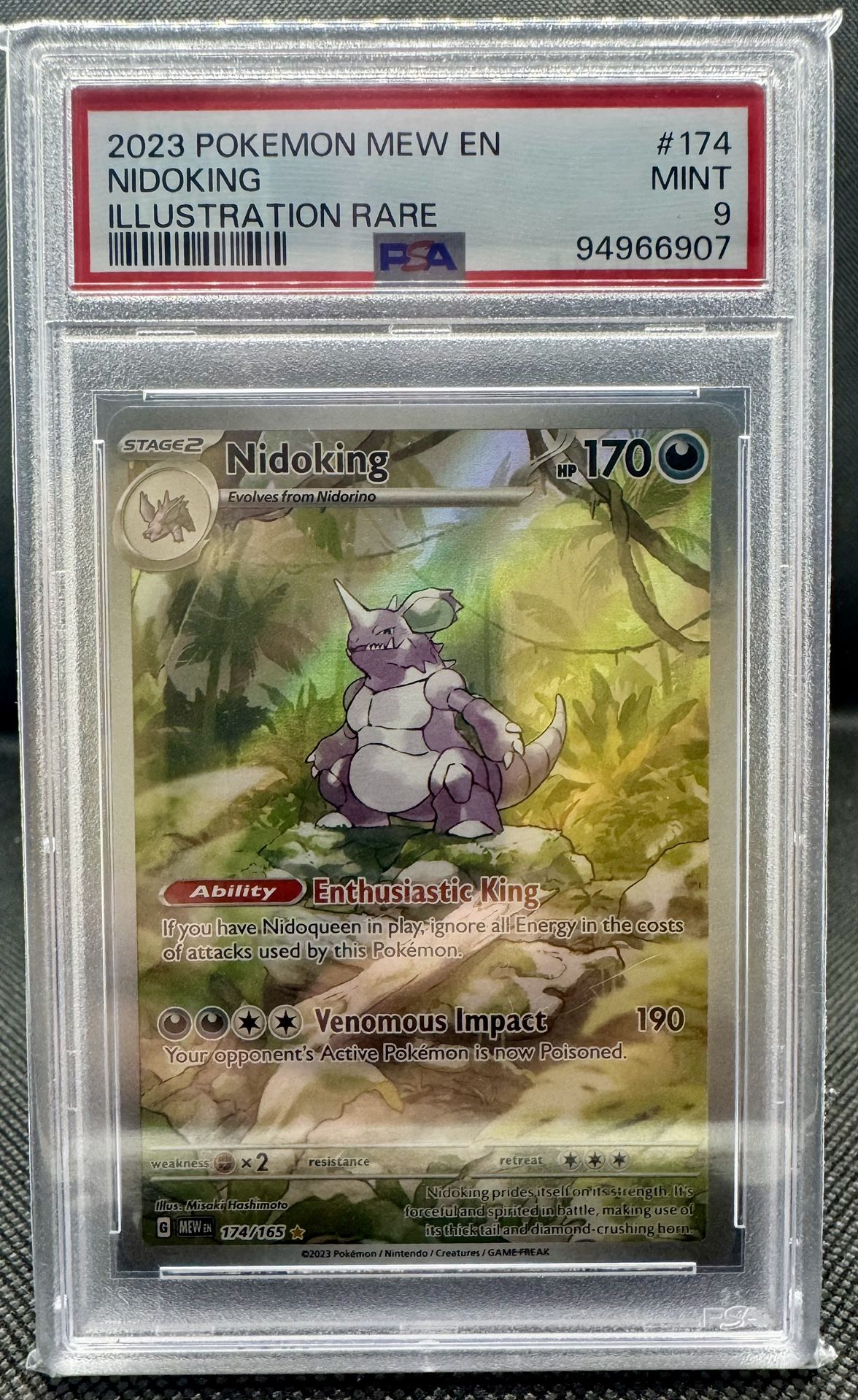 Nidoking 174 PSA 9