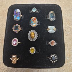 Sterling Silver Rings For Sale $40 Each